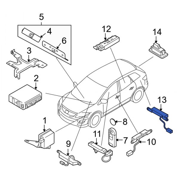 Keyless Entry Antenna