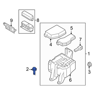 Mazda OE - Fuse Box Bolt