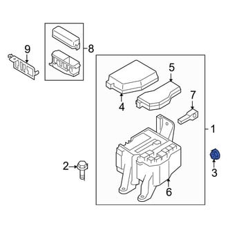 Mazda OE - Engine Control Module (ECM) Nut