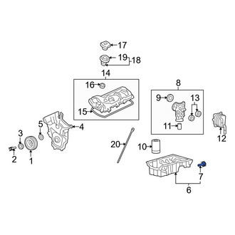 Mazda OE - Engine Oil Drain Plug