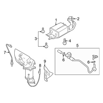 Mazda OE - Emission System - Emission Components