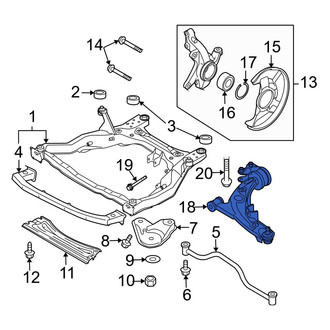 Mazda OE - Front Left Suspension Control Arm