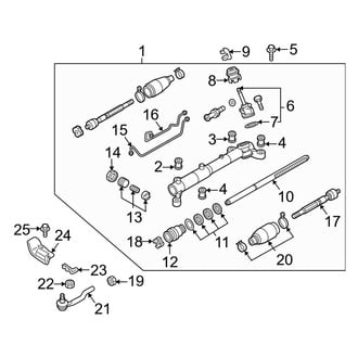 Mazda OE - Steering Gear & Linkage
