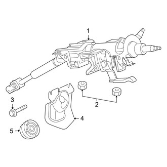 Mazda OE - Steering Column Assembly