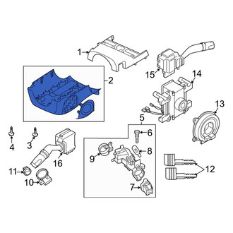 Mazda OE - Lower Steering Column Cover