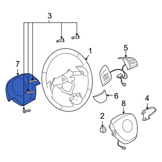 Mazda OE - Rear Steering Wheel Trim