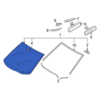Mazda OE - Front Windshield