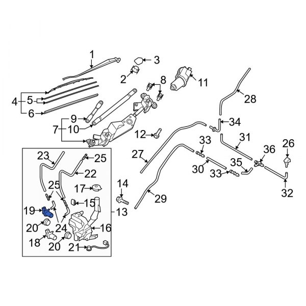 Windshield Washer Pump