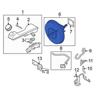 Mazda OE - Power Brake Booster