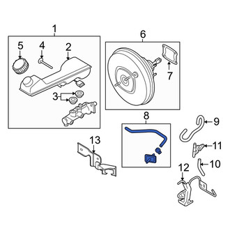 Mazda OE - Brake Vacuum Hose