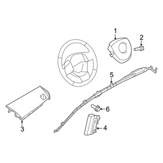 Mazda OE - Restraint Systems - Air Bag Components (Air Bags)