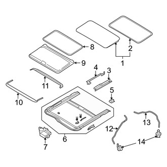 Mazda OE - Roof - Sunroof (With Sunroof)