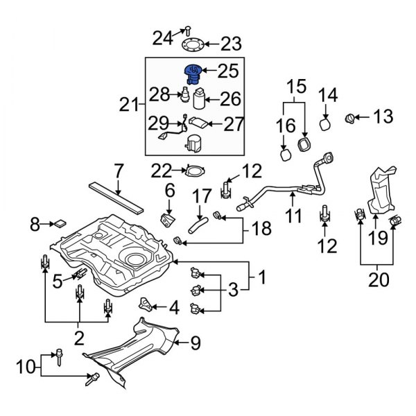 Fuel Pump Housing