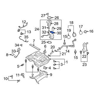 Mazda OE - Fuel Pump Filter