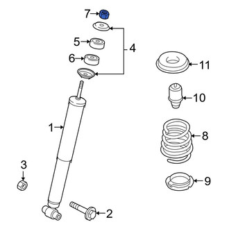 Mazda OE - Suspension Stabilizer Bar Bracket Nut