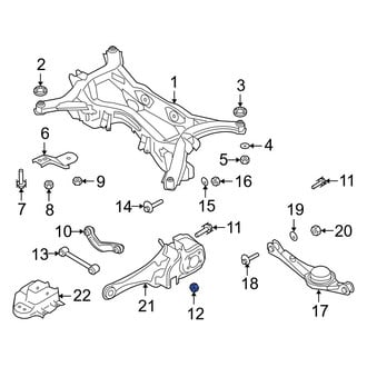 Mazda OE - Front Lower Suspension Control Arm Nut