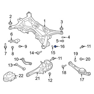 Mazda OE - Lateral Arm Nut