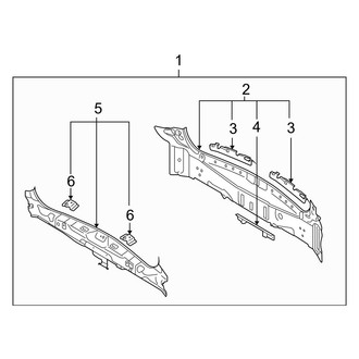 Mazda OE - Rear Body & Floor - Rear Body