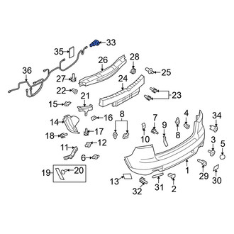 Mazda OE - Rear Parking Aid Sensor
