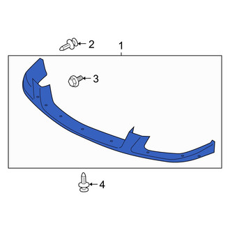 Mazda OE - Front Lower Spoiler