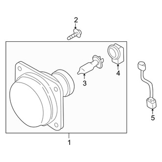 Mazda OE - Front Lamps - Fog Lamps
