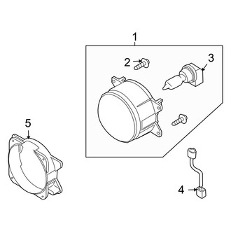 Mazda OE - Front Lamps - Fog Lamps