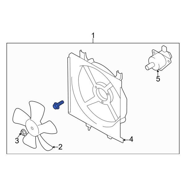 Engine Cooling Fan Assembly