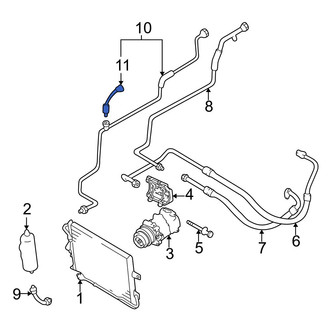 Mazda OE - HVAC Pressure Switch