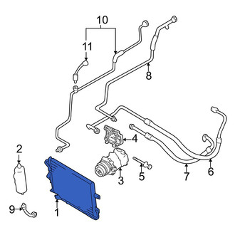 Mazda OE - A/C Condenser