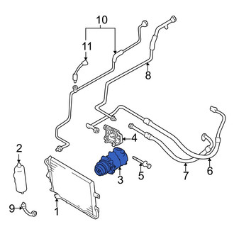 Mazda OE - A/C Compressor