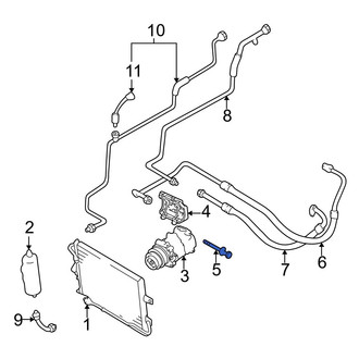 Mazda OE - A/C Compressor Bolt