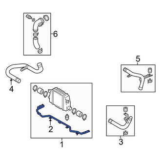 Mazda OE - Intercooler Bracket