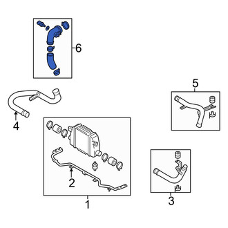 Mazda OE - Intercooler Pipe
