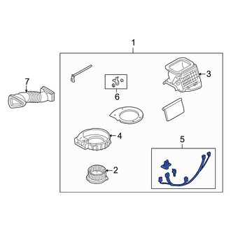 Mazda OE - HVAC Blower Motor Resistor