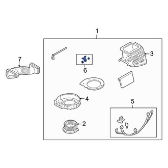 Mazda OE - HVAC Recirculation Door Actuator Link