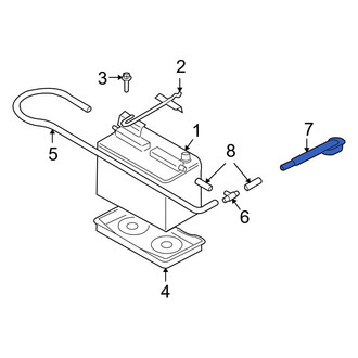 Mazda OE - Battery Vent Tube Adapter