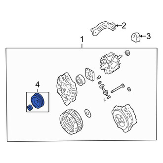Mazda OE - Alternator Pulley