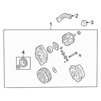 Mazda OE - Electrical - Alternator