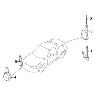 Mazda OE - Radio Antenna Mast