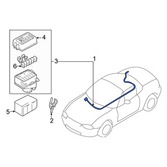 Mazda OE - Engine Wiring Harness