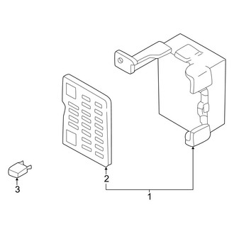 Mazda OE - Electrical Components (Instrument Panel, Fuse Box)