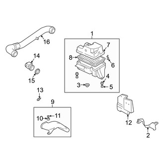 Mazda OE - Engine - Air Intake