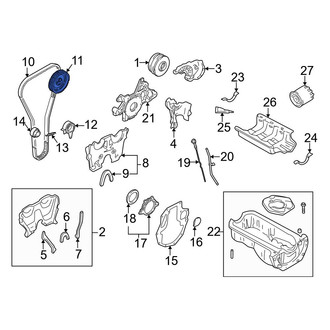 Mazda OE - Left Engine Timing Camshaft Sprocket