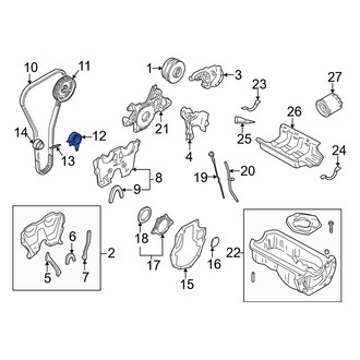 Mazda OE - Engine Timing Belt Tensioner