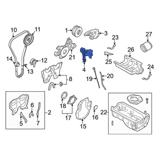 Mazda OE - Left Lower Outer Engine Timing Cover