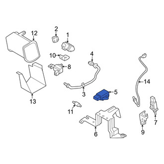 Mazda OE - Exhaust Gas Recirculation (EGR) Pressure Sensor