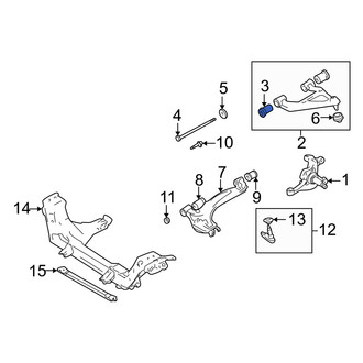 Mazda OE - Front Upper Suspension Control Arm Bushing