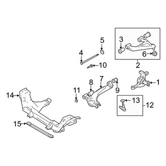 Mazda OE - Front Suspension - Suspension Components