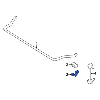 Mazda OE - Front Suspension Stabilizer Bar Bracket