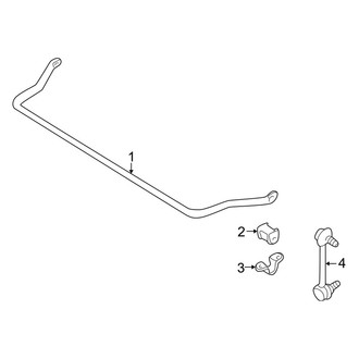 Mazda OE - Front Suspension - Stabilizer Bar & Components